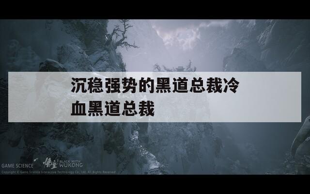 沉稳强势的黑道总裁冷血黑道总裁  第1张