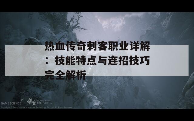 热血传奇刺客职业详解：技能特点与连招技巧完全解析