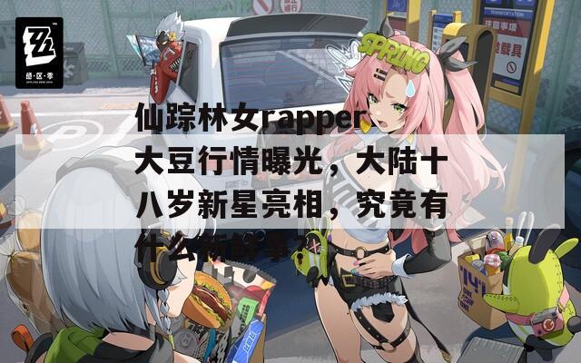 仙踪林女rapper大豆行情曝光，大陆十八岁新星亮相，究竟有什么新鲜事？