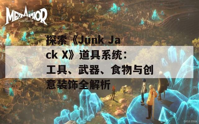 探索《Junk Jack X》道具系统：工具、武器、食物与创意装饰全解析