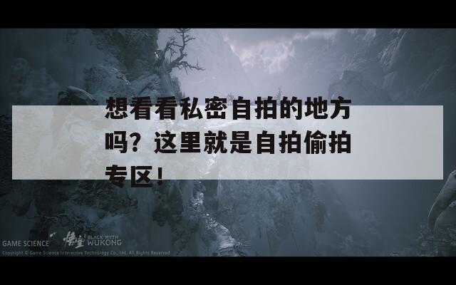 想看看私密自拍的地方吗？这里就是自拍偷拍专区！