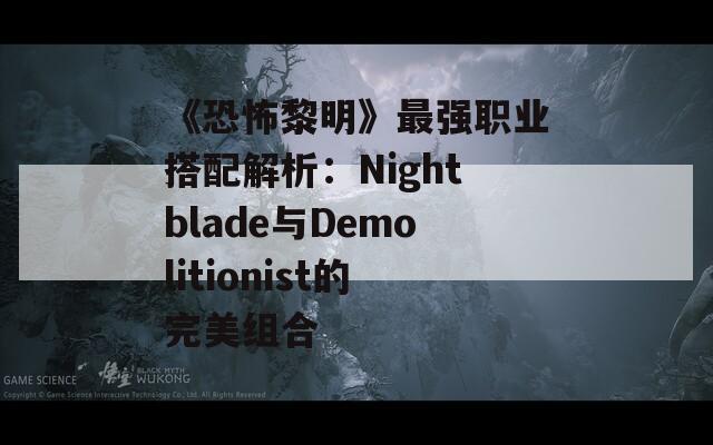 《恐怖黎明》最强职业搭配解析：Nightblade与Demolitionist的完美组合