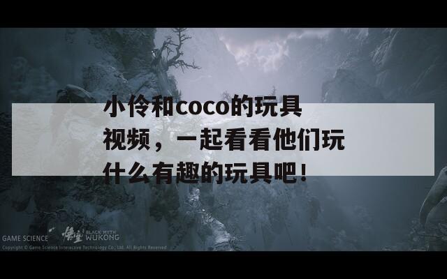 小伶和coco的玩具视频，一起看看他们玩什么有趣的玩具吧！