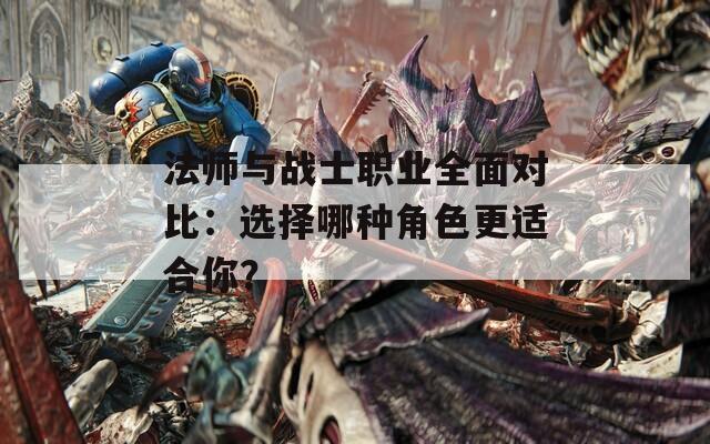 法师与战士职业全面对比：选择哪种角色更适合你？