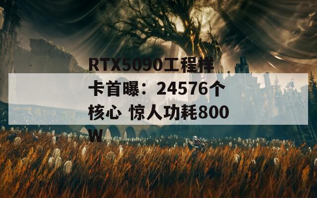 RTX5090工程样卡首曝：24576个核心 惊人功耗800W