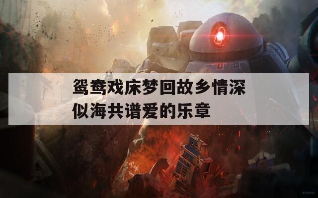 鸳鸯戏床梦回故乡情深似海共谱爱的乐章